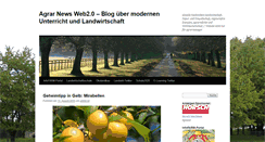 Desktop Screenshot of agrar-news.de
